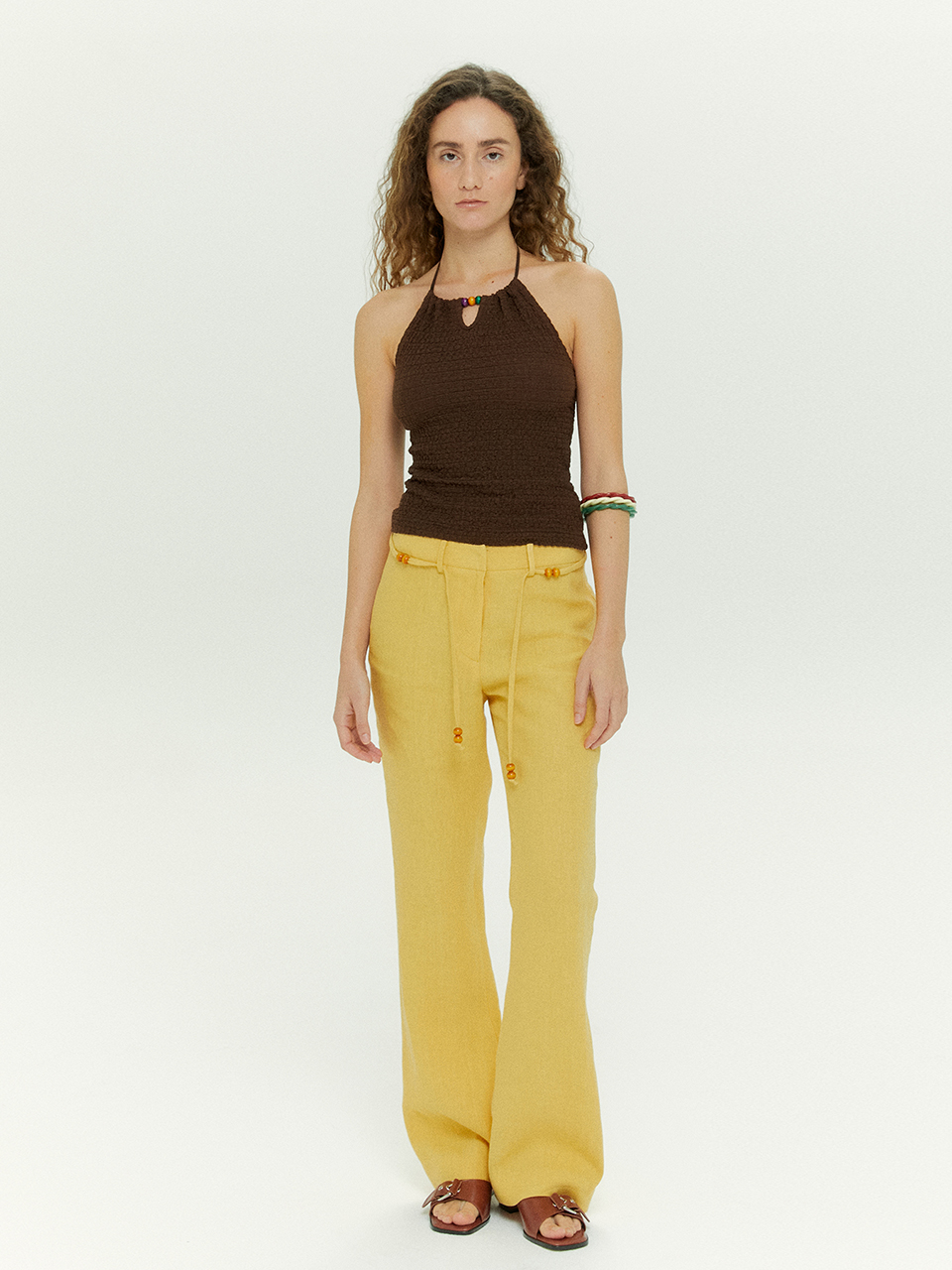 [20%OFF]Linen Candy Pants in Mango